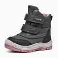 Detské topánky Geox Flantil ABX anthracite/dark pink 10