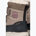 Juniorské snehule Geox Flexyper ABX dark beige/black 7