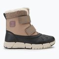 Juniorské snehule Geox Flexyper ABX dark beige/black 2