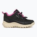 Juniorské topánky Geox Simbyos ABX black/fuchsia 9