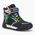 Juniorské snehule Geox Trekkyup ABX navy/black