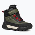 Juniorské snehule Geox Trekkyup ABX dark green/black 8