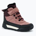 Juniorské snehule Geox Trekkyup ABX dark pink
