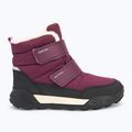 Juniorské snehule Geox Trekkyup ABX burgundy 2