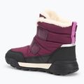 Juniorské snehule Geox Trekkyup ABX burgundy 3