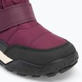 Juniorské snehule Geox Trekkyup ABX burgundy 7