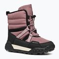 Junior snehule Geox Trekkyup ABX boots antique rose / black 8