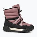 Junior snehule Geox Trekkyup ABX boots antique rose / black 9