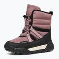 Junior snehule Geox Trekkyup ABX boots antique rose / black 10