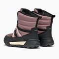 Junior snehule Geox Trekkyup ABX boots antique rose / black 12