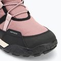 Junior snehule Geox Trekkyup ABX boots antique rose / black 7