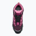 Juniorská obuv Geox Magnetar ABX burgundy 5