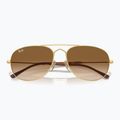Slnečné okuliare Ray-Ban Bain Bridge arista gold/clear brown 3