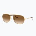 Slnečné okuliare Ray-Ban Bain Bridge arista gold/clear brown 4
