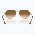Slnečné okuliare Ray-Ban Bain Bridge arista gold/clear brown 5