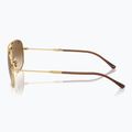 Slnečné okuliare Ray-Ban Bain Bridge arista gold/clear brown 6