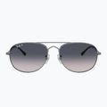 Slnečné okuliare Ray-Ban Bain Bridge gunmetal/blue polarized 2