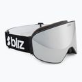 Lyžiarske okuliare Bliz Flow matte black/smoke/silver mirror