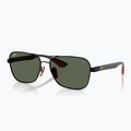 Slnečné okuliare Ray-Ban Rb8336M Scuderia matt black/dark green 4