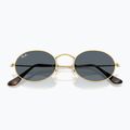 Slnečné okuliare Ray-Ban Oval arista gold/blue 3