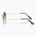 Slnečné okuliare Ray-Ban Oval arista gold/blue 6