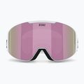 Lyžiarske okuliare Bliz G004 matte white/brown/pink multi 2