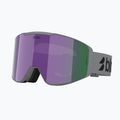Lyžiarske okuliare Bliz G004 matte grey/brown/purple multi