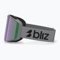 Lyžiarske okuliare Bliz G004 matte grey/brown/purple multi 4