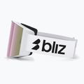 Lyžiarske okuliare Bliz G003S matte white/brown/pink multi 4