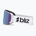 Lyžiarske okuliare Bliz Flow matte white/brown/blue multi 4