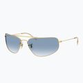 Slnečné okuliare Ray-Ban RB3780 arista gold/transparent blue gradient 3