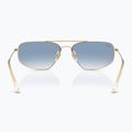 Slnečné okuliare Ray-Ban RB3780 arista gold/transparent blue gradient 5