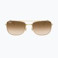 Slnečné okuliare Ray-Ban Bain Bridge arista gold/brown gradient 2