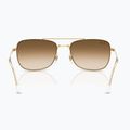 Slnečné okuliare Ray-Ban Bain Bridge arista gold/brown gradient 5