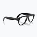 Okuliare s kamerou Ray-Ban Meta Aviator shiny black/trs g. green 4