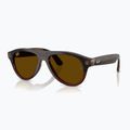 Okuliare s kamerou Ray-Ban Meta Aviator transp. umber/trs jade 8