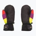 Detské lyžiarske rukavice Level Vertigo Mitt Teen pk rainbow 2
