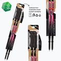 Trekingové palice Fizan Compact pink 3