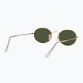Slnečné okuliare Ray-Ban Oval arista gold/green g-15 6