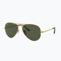 Slnečné okuliare Ray-Ban Aviator Metal II gold arista/green g-15 4
