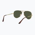 Slnečné okuliare Ray-Ban Aviator Metal II gold arista/green g-15 6