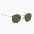 Slnečné okuliare Ray-Ban Round Metal gold/green g-15