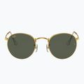 Slnečné okuliare Ray-Ban Round Metal gold/green g-15 2