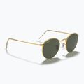 Slnečné okuliare Ray-Ban Round Metal gold/green g-15 4
