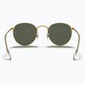 Slnečné okuliare Ray-Ban Round Metal gold/green g-15 5