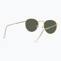 Slnečné okuliare Ray-Ban Round Metal gold/green g-15 6