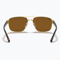 Slnečné okuliare Ray-Ban RB3663 arista gold/brown 5