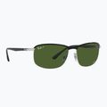 Slnečné okuliare Ray-Ban Rb3671 Polarized+ Lenses black silver/dark green polarized+