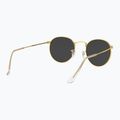 Slnečné okuliare Ray-Ban Round Metal gold/black polarized 6
