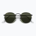 Slnečné okuliare Ray-Ban Round Metal black/green g-15 3